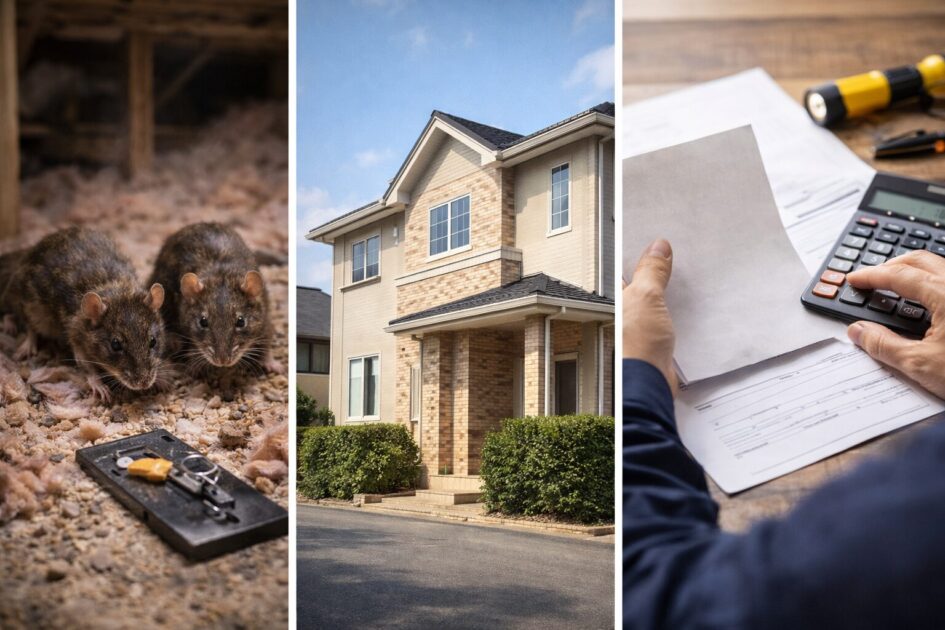 ネズミ駆除料金の考え方｜総額は「被害×建物×範囲」で変わる