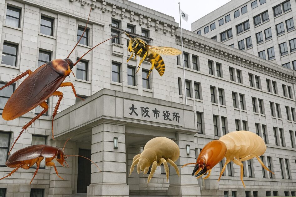 害虫駆除大阪市の相談窓口でできること・できないこと（市役所・保健所・協会）