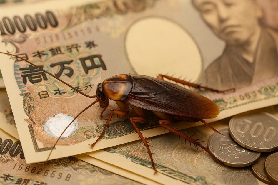 福岡でゴキブリ駆除を業者に頼むときの料金相場