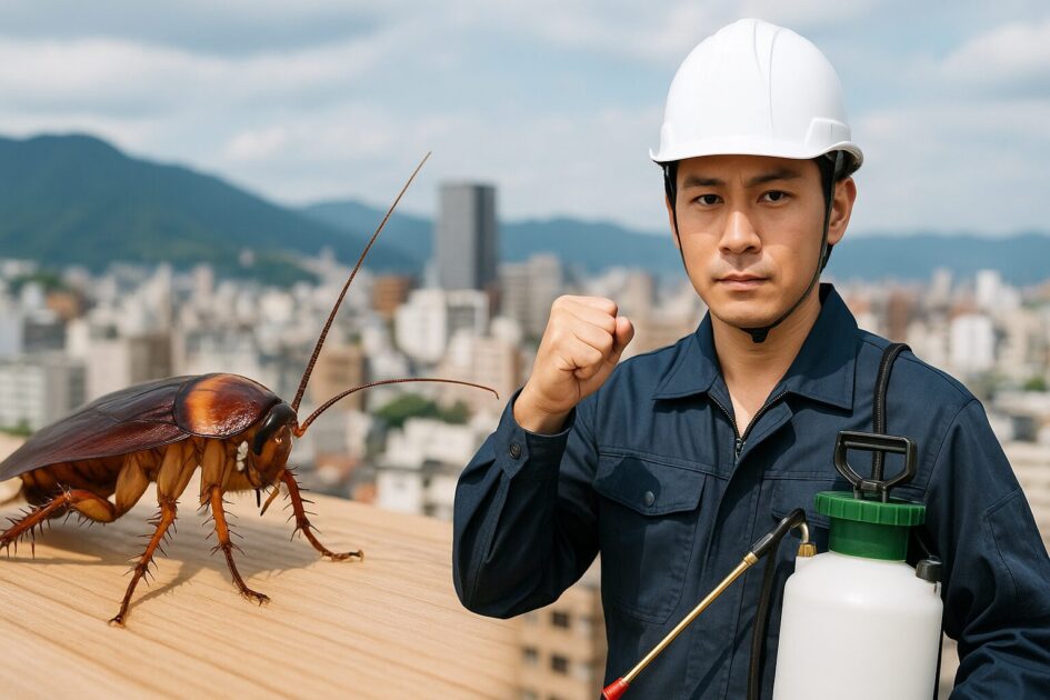 広島でゴキブリ駆除を業者に頼むときの料金相場