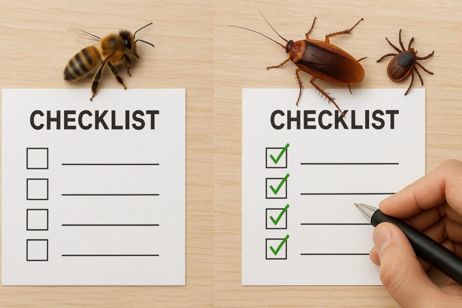 チェックリストでわかる!害虫駆除の悪徳業者と優良業者の違い