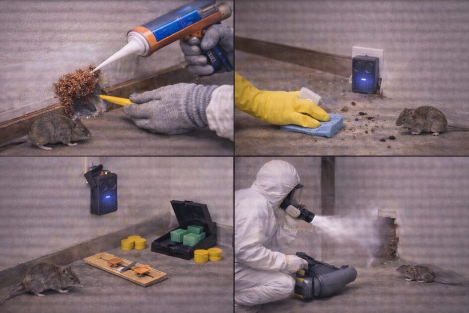 ネズミ駆除|超音波でダメなら次にやること（封鎖・清掃・トラップ）