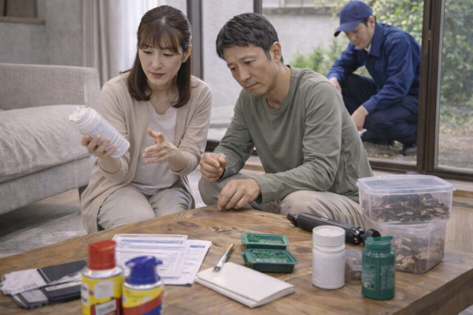 害虫駆除DIYはどこまで？自力でやる前に知るべき境界線