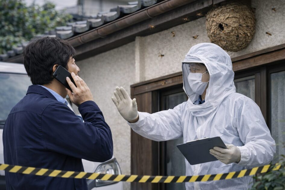 郡山市でスズメバチの巣を見つけた当日〜48時間｜やること・やらないこと