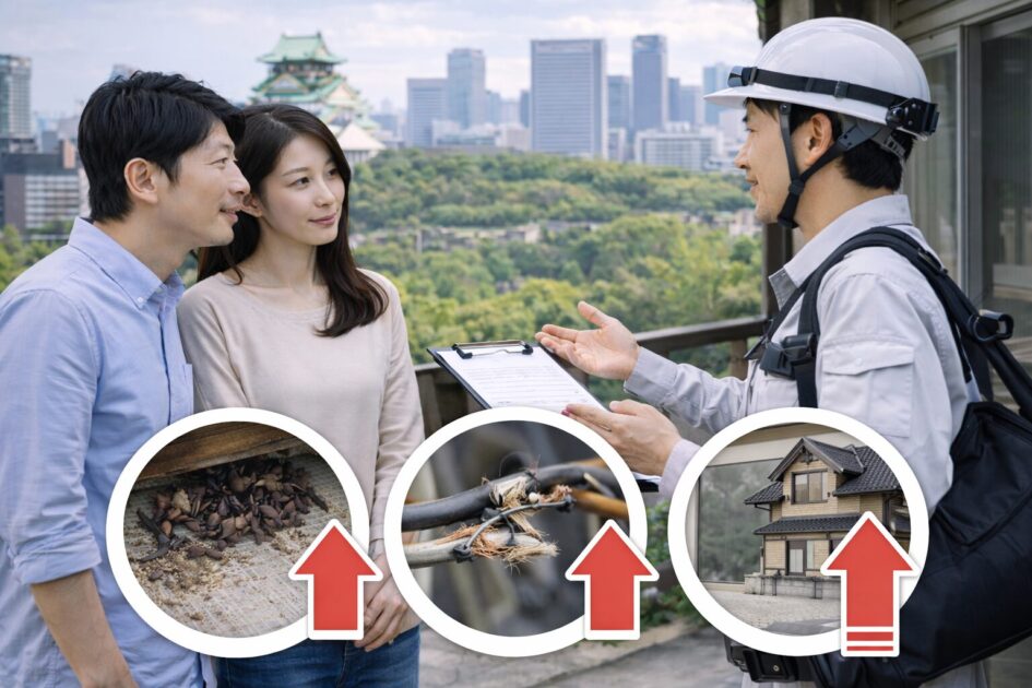 害獣駆除の料金相場（大阪）｜見積が上がる3条件