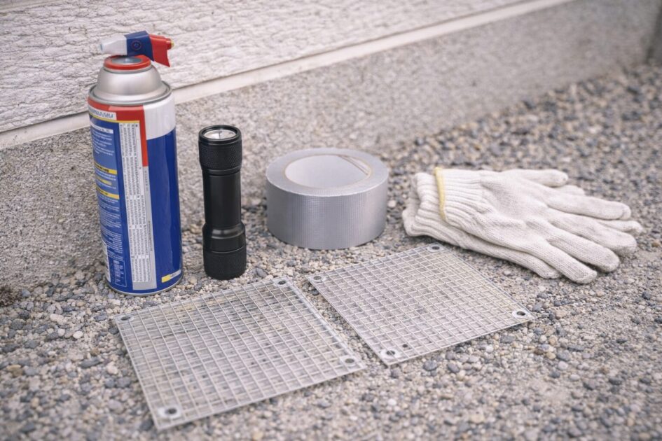 佐賀市のコウモリ駆除グッズ|最低限セット