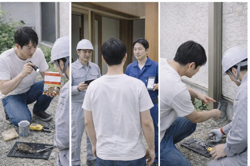 ネズミ駆除の即日は「応急→同条件比較→封鎖」で決める