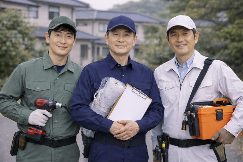 【比較】全国対応3社の特徴と使い分け｜コウモリ駆除を即日で頼むなら