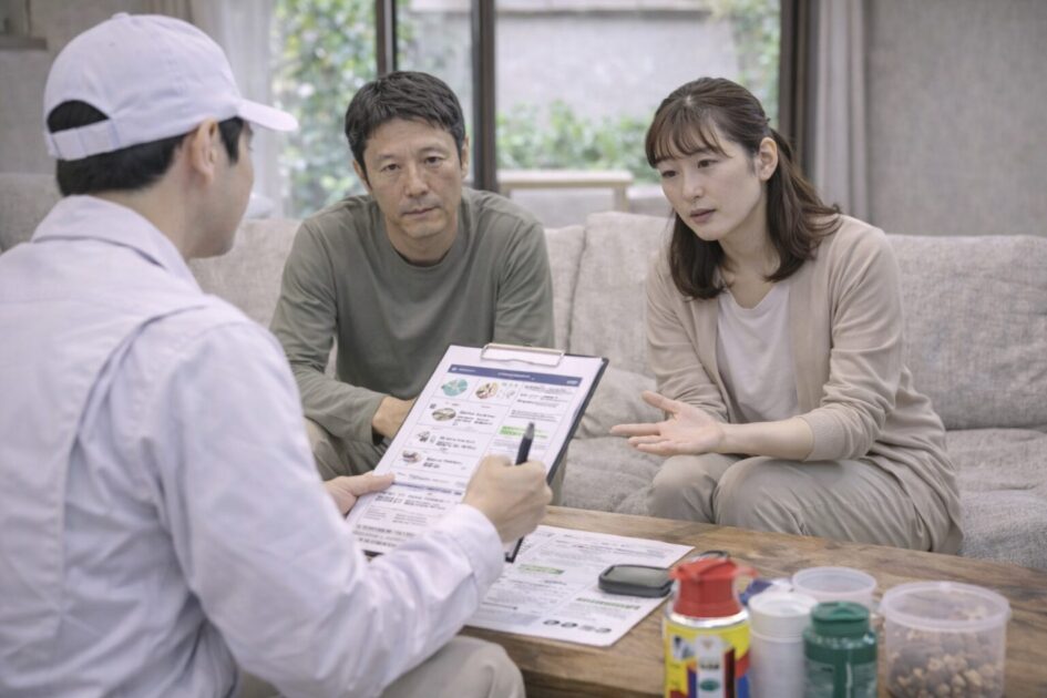 害虫駆除大阪でよくある質問（FAQ）