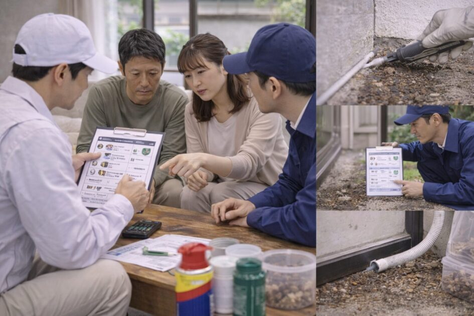 大阪で害虫駆除業者を選ぶ基準｜「封鎖・清掃・保証」で比較する