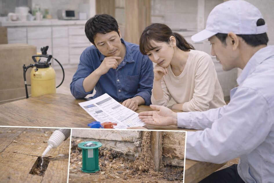 シロアリ駆除の工法は大きく3つ（バリア／ベイト／局所処理）｜北九州の家に合う選び方