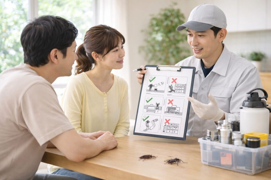 ダスキンのゴキブリ駆除はどんなサービス？｜できること・できないことを先に整理