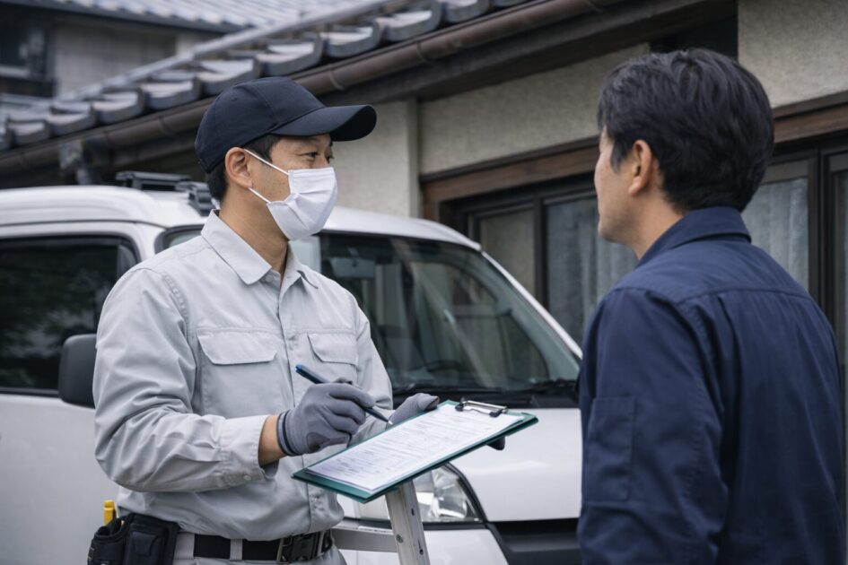 コウモリ駆除を業者に頼むなら|見積もりの取り方と注意点
