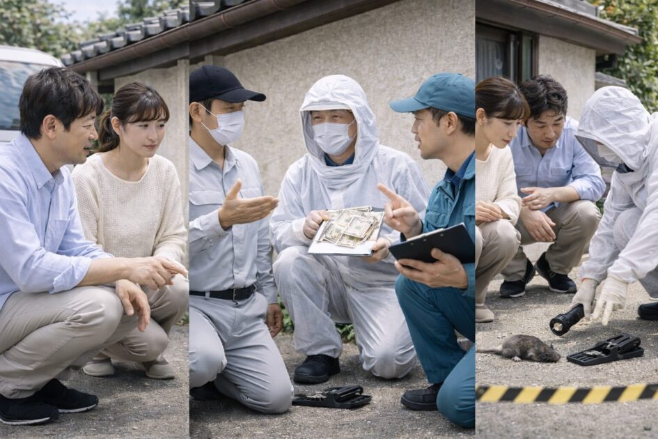 名古屋のネズミ駆除は「安全確保→同条件見積→再発対策」で決める