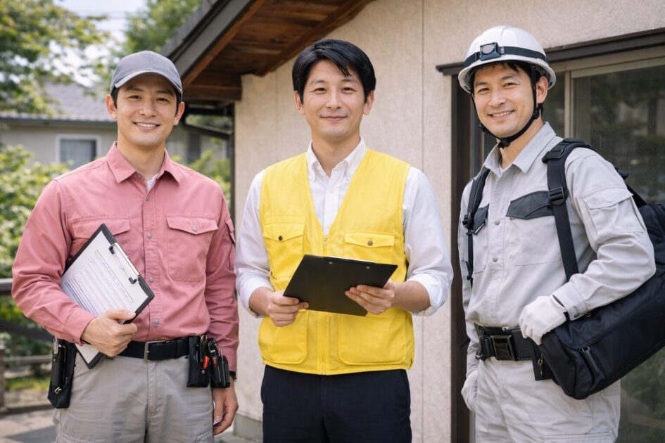 【比較】全国対応3社の特徴と使い分け|コウモリ駆除で損しない相見積