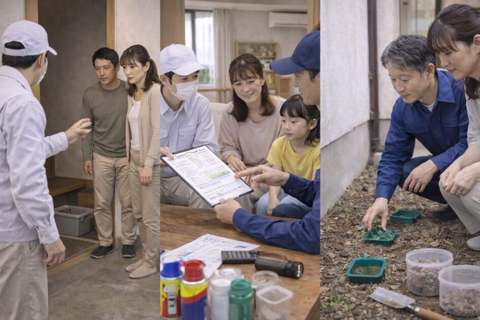 大阪の害虫駆除は「安全確保→同条件見積→再発予防」で決める