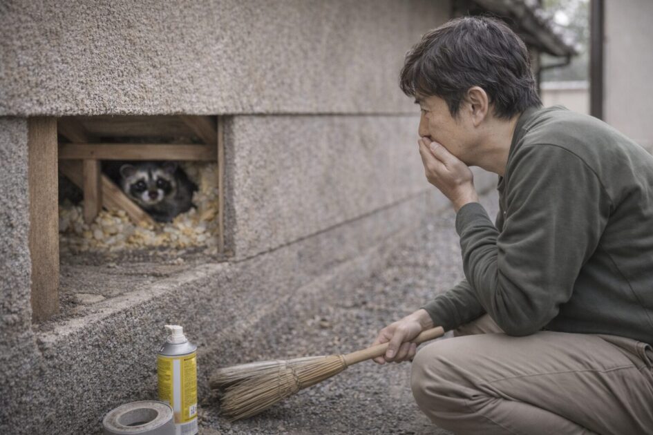 ハクビシン駆除の方法（自分で）当日〜48時間｜音がする時の「やること／やらないこと」