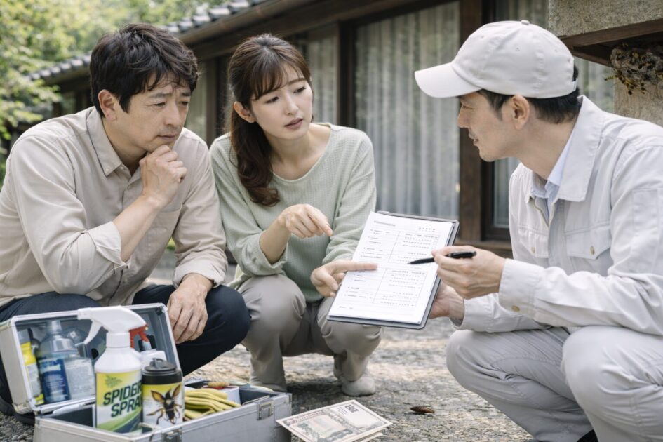 害虫駆除の料金相場｜京都の目安と「高くなる条件」