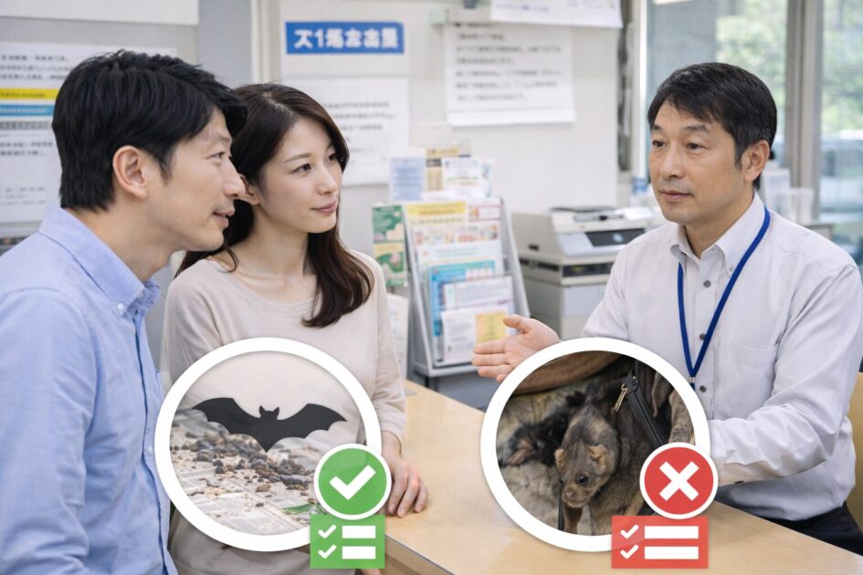 害獣駆除で大阪市に相談できること／できないこと｜窓口の使い方