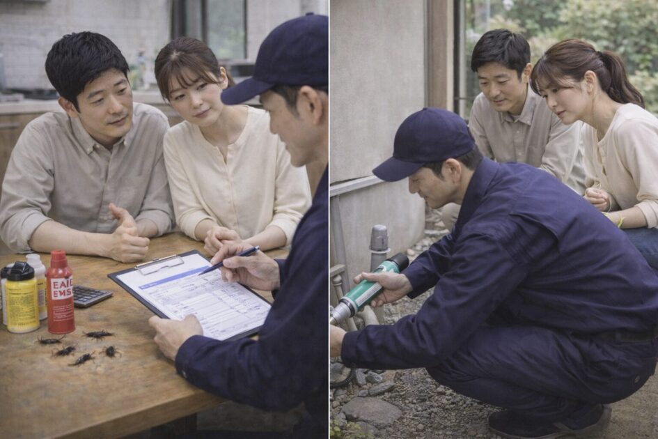 新潟の害虫駆除は「同条件見積→予防まで」でムダを減らす