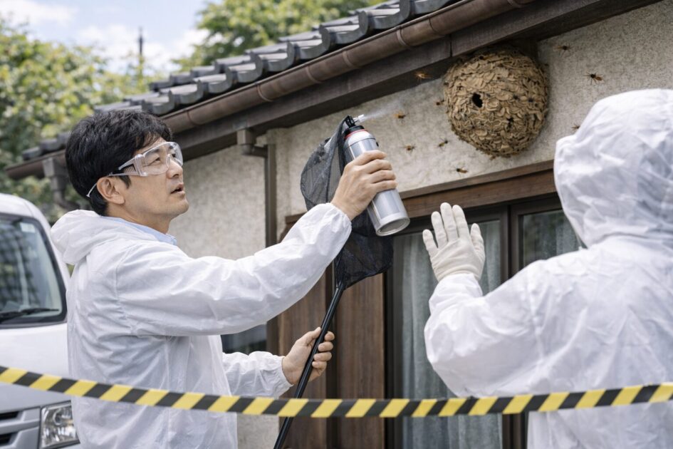 DIYはどこまで？スズメバチ駆除を自力でやる前に知るべき境界線