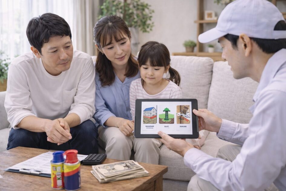 シロアリ駆除の工法は大きく3つ（バリア／ベイト／局所処理）｜岡山の家に合う選び方