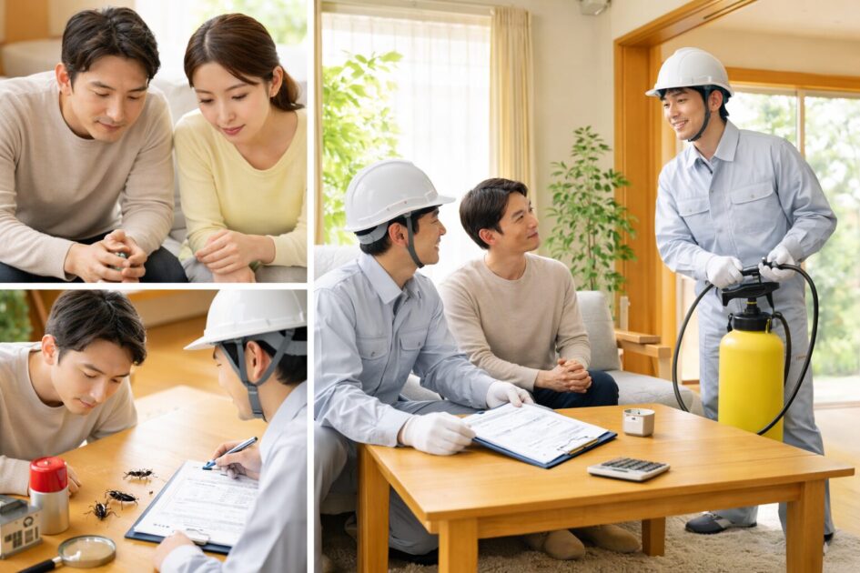害虫駆除110番の結論｜「状況整理→同条件見積→再発対策」で決める