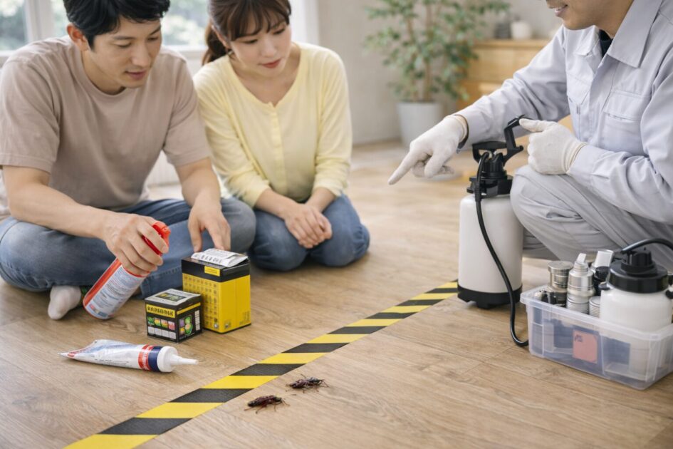 DIYはどこまで？ゴキブリ駆除を自力でやる前に知るべき境界線