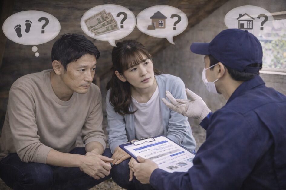 屋根裏 動物 追い出す 方法でよくある質問（FAQ）