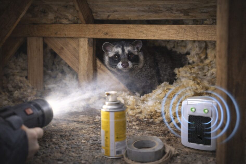 ハクビシン駆除の音対策に効く？忌避（光・におい・超音波）の現実ライン