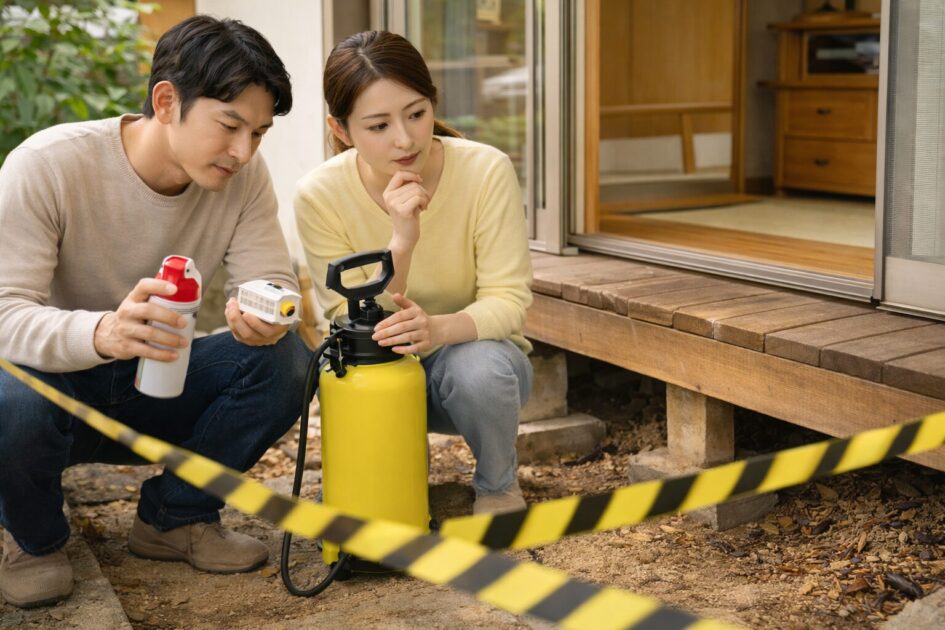 DIYはどこまで？害虫駆除を自力でやる前に知るべき境界線