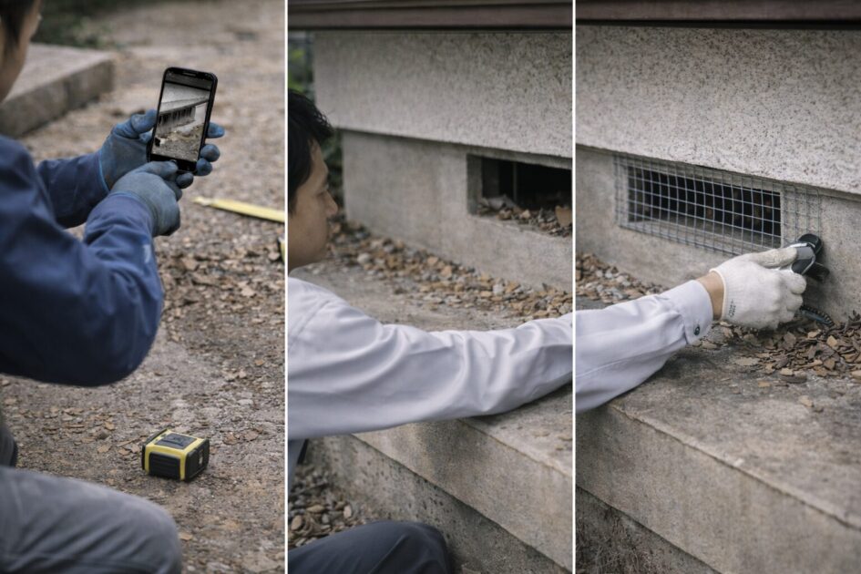 アライグマ駆除の料金は「記録→同条件見積→封鎖」で納得して決める