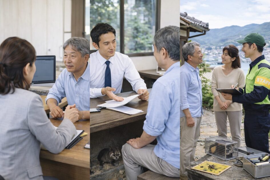長崎の害獣駆除の相談先|市町窓口・管理会社・業者の使い分け