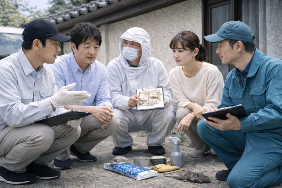 【比較】全国対応3社の特徴と使い分け|名古屋でネズミ駆除を相談するなら