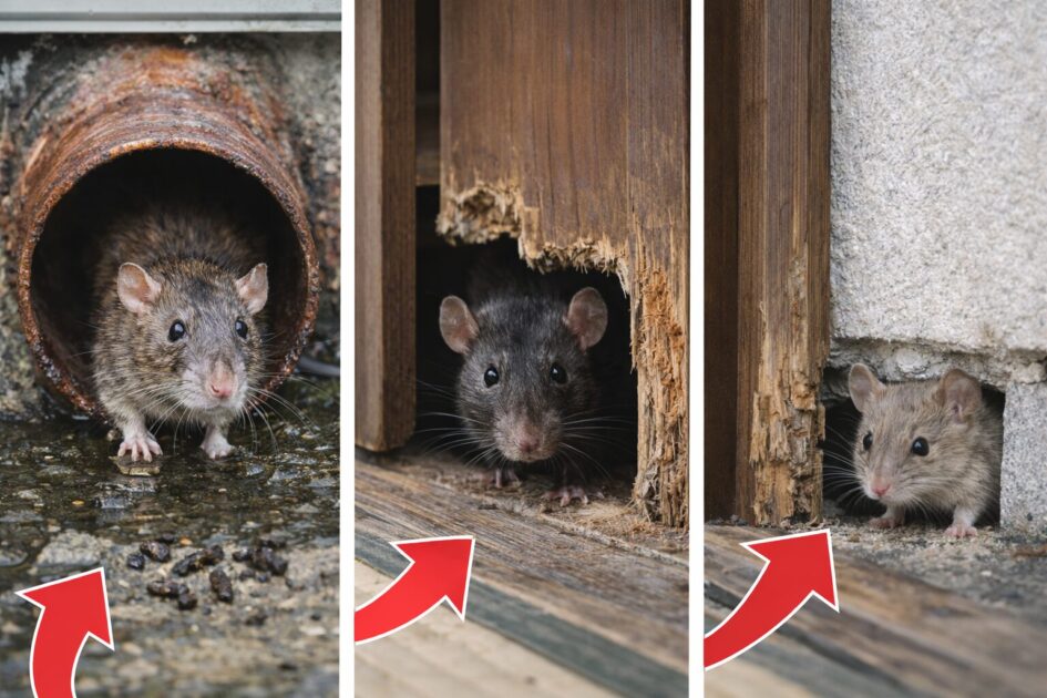 ネズミ駆除の方法が変わる|ネズミの種類(ドブ・クマ・ハツカ)と侵入経路