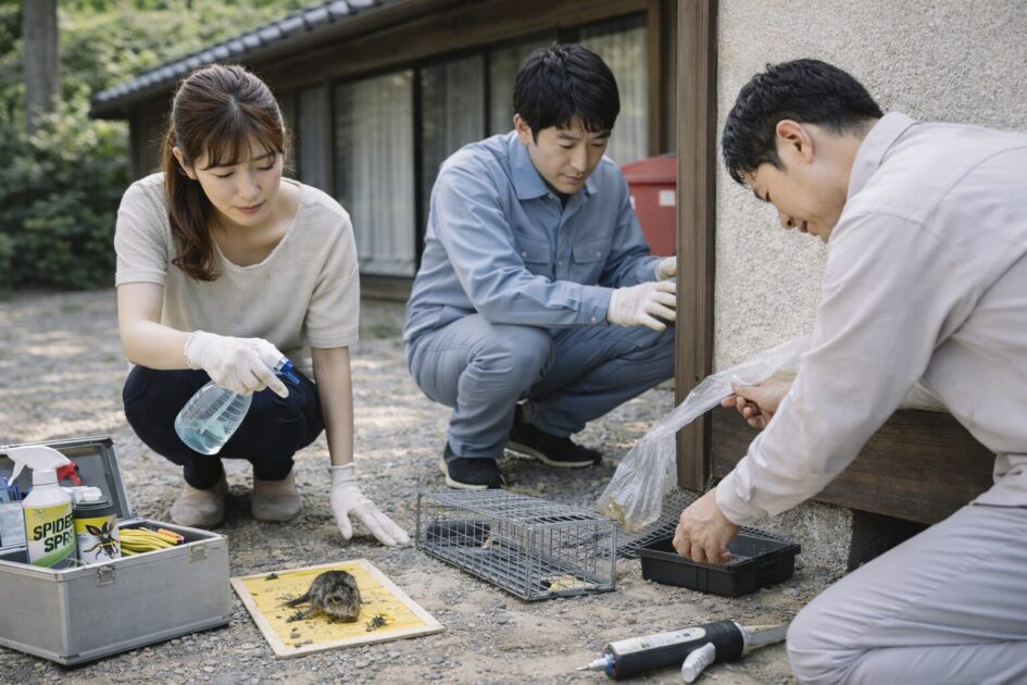 ネズミ駆除の方法(自分で)当日〜48時間|やること/やらないこと