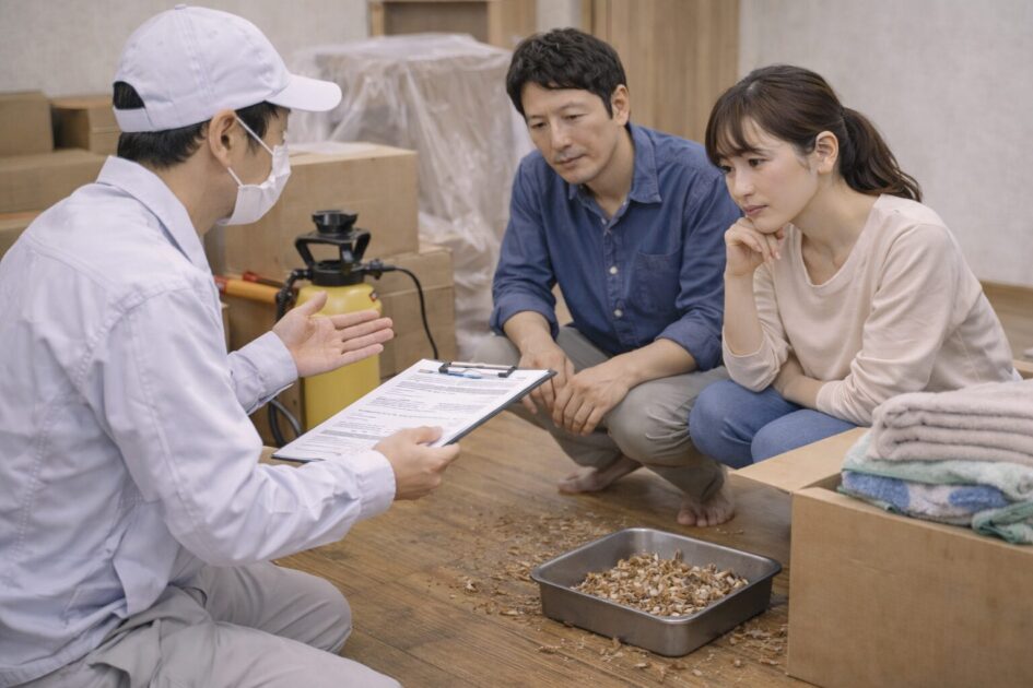 北九州のシロアリ駆除で「最初にやること／やらないこと」当日〜48時間