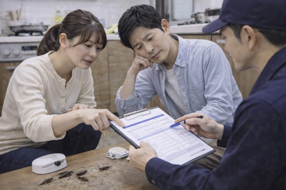 ゴキブリ駆除を業者に頼むなら(見積もりの取り方と注意点)