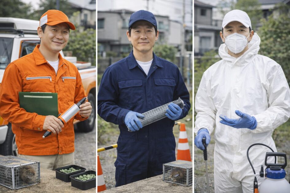 【比較】北九州の害獣駆除を業者で進めるなら|全国対応3社の特徴と使い分け