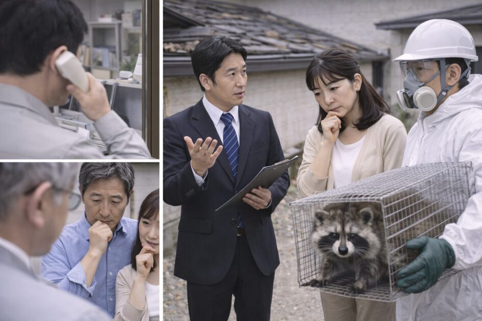 福岡のアライグマ駆除の相談先｜市区町村窓口・管理会社・業者の使い分け
