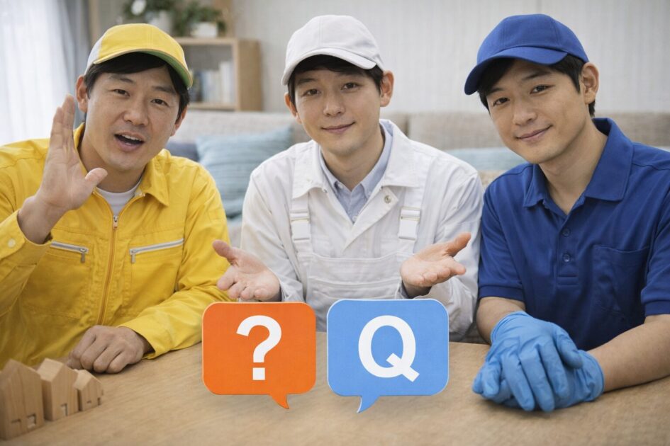 江東区のネズミ駆除でよくある質問（FAQ）