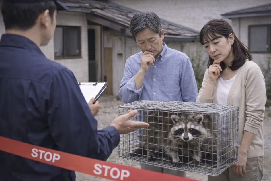 福岡のアライグマ駆除は無許可捕獲に注意｜法律と自治体ルールの考え方