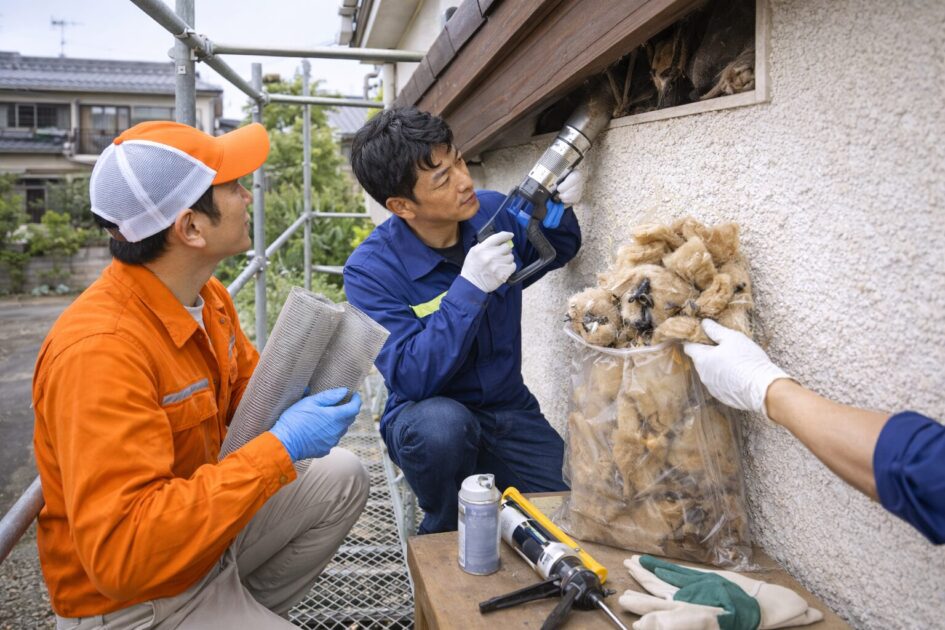 コウモリ駆除の見積もりで金額が変わるポイント|封鎖・清掃・足場・断熱材