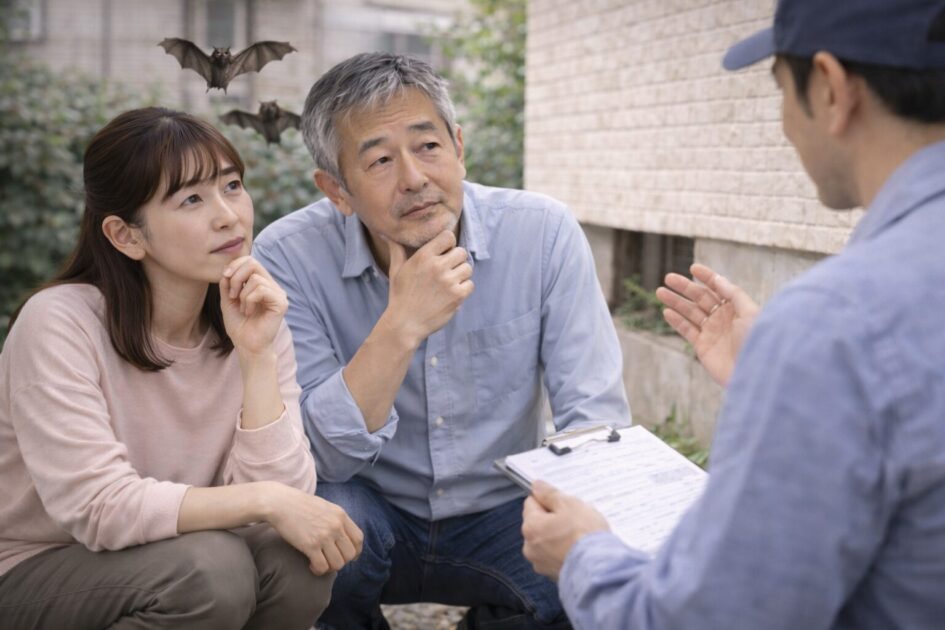 さいたま市のコウモリ駆除でよくある質問（FAQ）