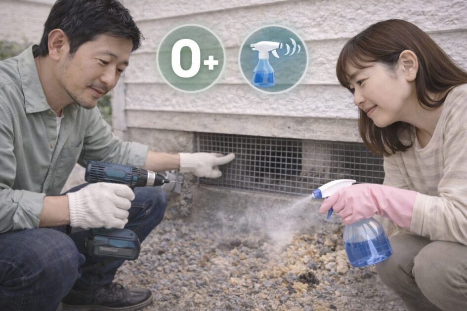 封鎖と再発予防の方法｜ゴールは「入口ゼロ」と「においリセット」