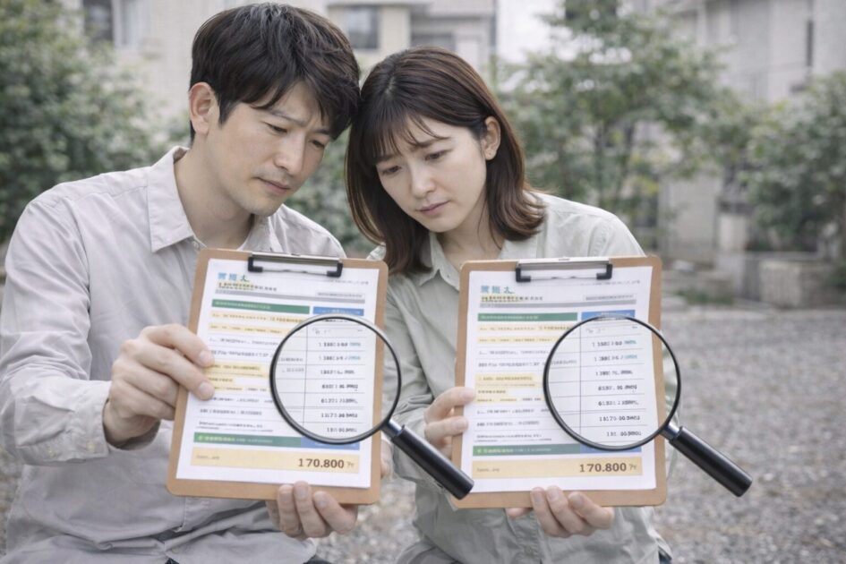 練馬区の害獣駆除で見積もり比較に失敗しないコツ｜同条件にそろえるポイント