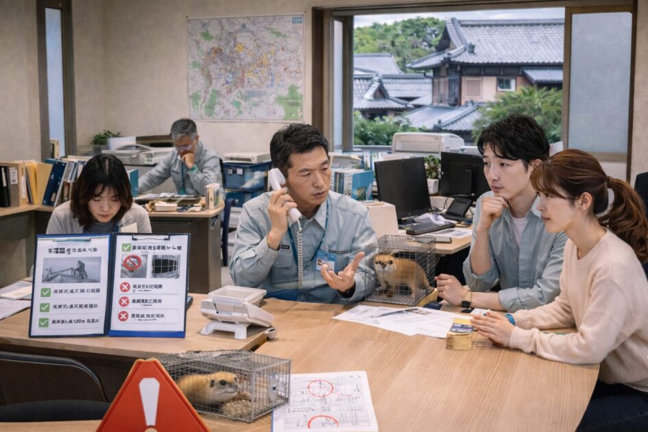 京都市の相談窓口でできること・できないこと|捕獲の条件と連絡先