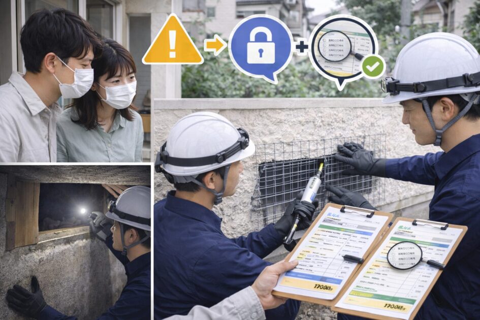 練馬区の害獣駆除は「安全確保→封鎖→同条件比較」で決める