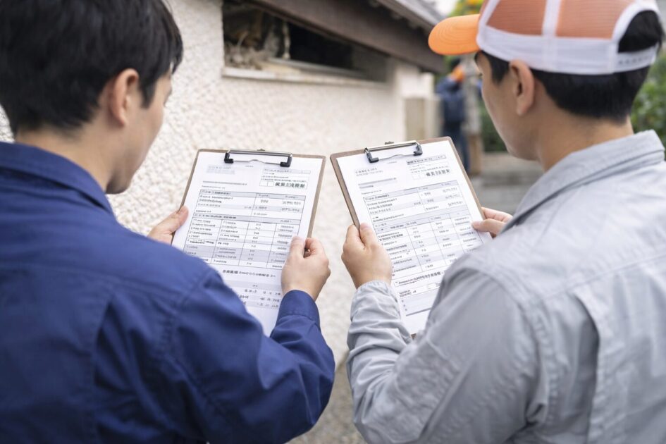 コウモリ駆除の相見積もりは同条件でそろえる|比較のチェックリスト