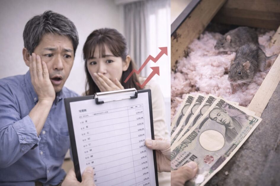 渋谷区のネズミ駆除の費用相場｜料金が上がる条件と目安